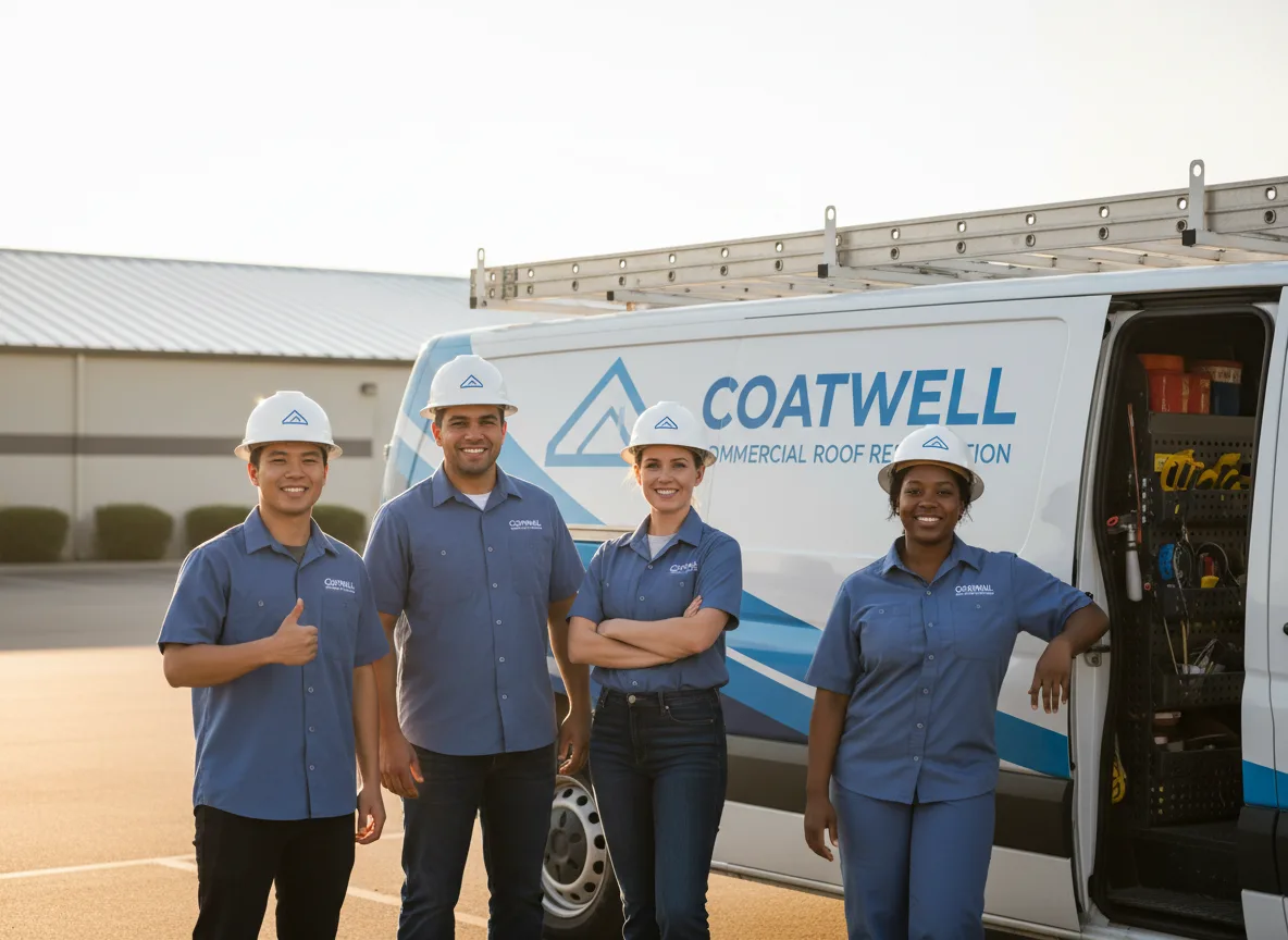 Commercial roof coating company in Iron City, GA